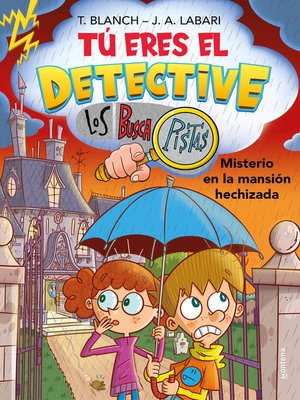 cover image of Tú eres el detective con Los Buscapistas 3--Misterio en la mansión hechizada